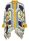 La Doublej Foulard Geometric-print Silk Shirt In Fantasia