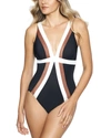 Miraclesuit Spectra Trilogy One-piece Swimsuit In Black