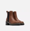 Sorel Joan Now Chelsea Womens Round Toe Casual Chelsea Boots In Multi