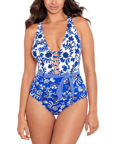 Skinny Dippers Blue Rosa Tiffi One-piece