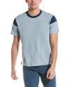 Ag Beckham Colorblock T-shirt In Blue