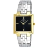 Oniss Women's Quad Slick Black Dial Watch In Black