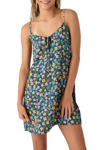 O'neill Kids' Sally Layla Floral Slipdress In Multi Colour