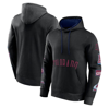 Fanatics Branded Black Colorado Avalanche Wild Winner Fleece Pullover Hoodie In Black
