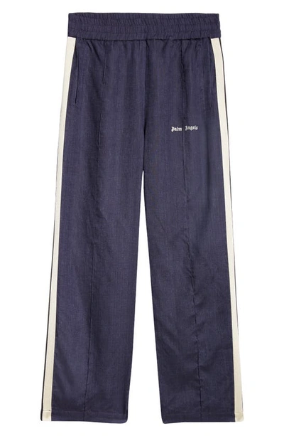 Palm Angels Track Pant In Blue