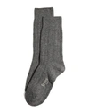 Stems Lux Cashmere Wool Crew Socks Gift Box In Grey