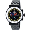 Adee Kaye Men's Mando-mb Black Dial Watch In Black