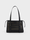 CHARLES & KEITH CHARLES & KEITH - DELPHI CUT-OUT BUCKET BAG