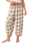 FREE PEOPLE FREE PEOPLE FALLIN' FOR FLANNEL LOUNGE PANTS
