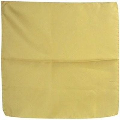Gucci Handkerchiefs Light Yellow Silk Pocket Square In Jaune