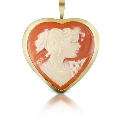 Gucci Designer Necklaces Woman Heart Cornelian Cameo Pendant/pin