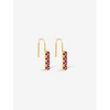 APRIL PLEASE HUGO BORDEAUX -OR EARROSE EARS CERTIFIED GOLD RESPONSIBLE JEWELRY COUNCIL