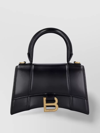 Balenciaga Hourglass Xs Curved Base Bag In Black