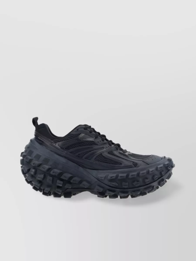 Balenciaga Defender Trainers In Black