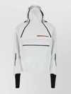 PRADA POLYESTER SKI JACKET WITH DOUBLE CUFF