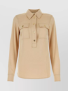 MICHAEL KORS BLOUSE WITH REAR YOKE AND BUTTONED ANGLE CUFFS