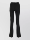 MICHAEL KORS POLYESTER FLARED PANT WITH WAIST BELT LOOPS