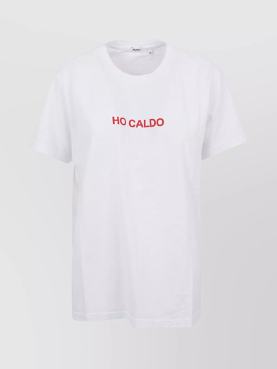 Aspesi T-shirt Ho Caldo In White