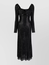 Self-portrait Self Portrait Maxi Dress In Rhinestone-embellished Mesh In Black