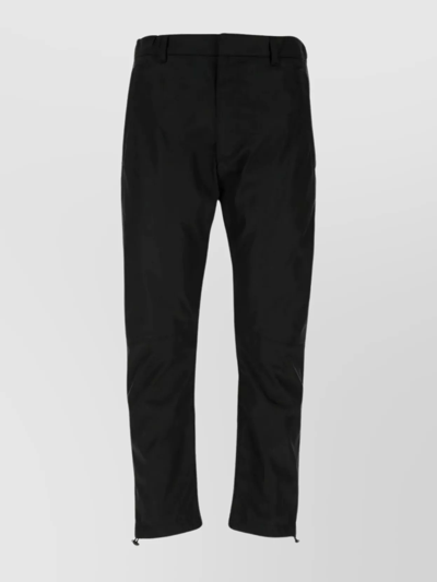 PRADA NYLON CROPPED TROUSERS