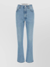 GCDS STRAIGHT LEG DENIM TROUSERS