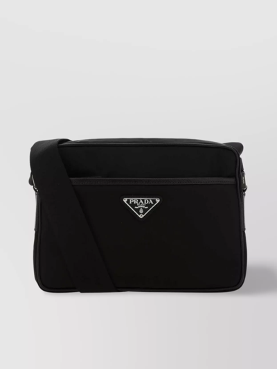 Prada Nylon Crossbody With Rectangular Shape And Adjustable Strap