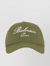 BALMAIN PARIS CAP WITH SUBTLE TOPSTITCHING DETAIL