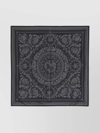 VERSACE SQUARE SCARF ROLLED EDGE LUXE