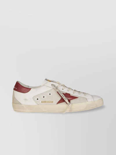 Golden Goose Leather Suede Star Sneakers In 82390