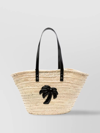 Palm Angels Bucket Bag With Palm Tree Patch
