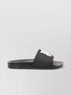 PALM ANGELS MONOGRAM SLIDE SANDALS WITH FLAT SOLE