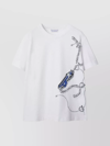 BURBERRY HARDWARE COTTON T-SHIRT FEATURING JEWELLERY DESIGNS