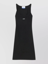 Off-white Off-embroidered Ribbed Minidress