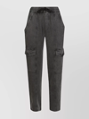 ISABEL MARANT ÉTOILE CARGO POCKET TROUSERS ELASTIC WAISTBAND