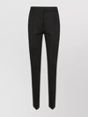 Sportmax Jersey Trousers With Back Pockets And Belt Loops In Black