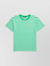 POLO RALPH LAUREN CREW NECK STRIPED ORGANIC COTTON T-SHIRT