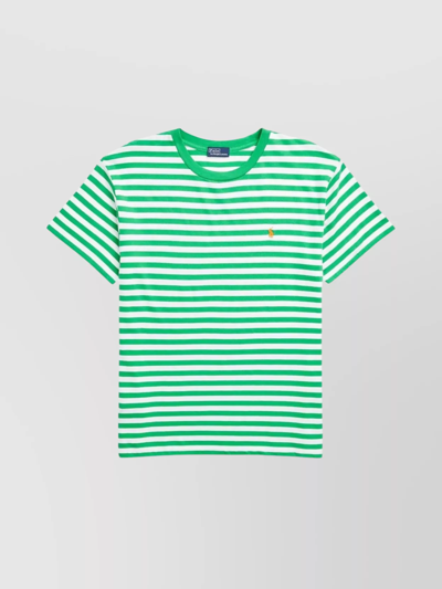 Polo Ralph Lauren T-shirts And Polos In Preppy Green/white