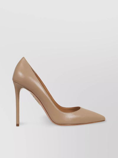 Aquazzura Purist 105mm Pointed-toe Pumps In Nnd New Nude