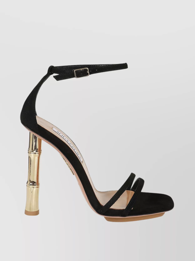 Aquazzura Wild Nights Sandal 115 In Black