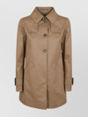 Herno Quilted Coat With Back Vent And Buckle Strap Cuffs