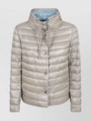 HERNO PUFFER JACKET QUILTED HIGH COLLAR