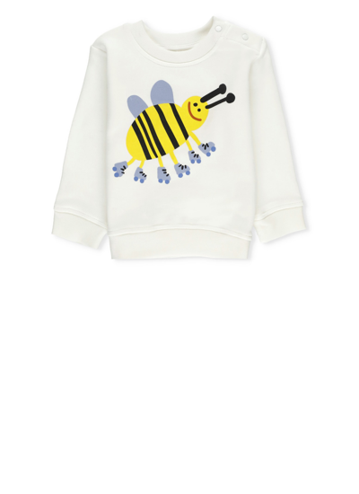 Stella Mccartney Babies' Sweater With Print In White
