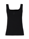 JW ANDERSON TANK TOP WITH ANCHOR EMBROIDERY