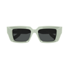 Gucci Womens Green Gg1529s Square-frame Acetate Sunglasses In Verde/grigio