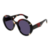 Gucci Gg1628s Sunglasses In Nero/viola