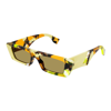 Gucci Sunglasses In Giallo/marrone