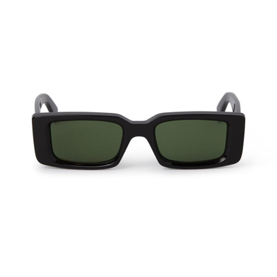 Off-white Sunglasses In Nero/verde