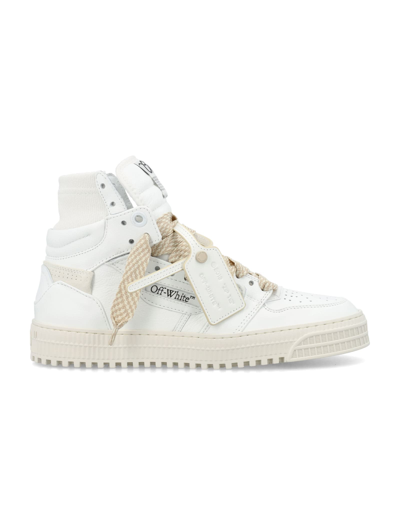 Off-white 3.0 Off Court High Top Sneakers In White White