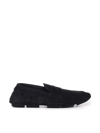 Dolce & Gabbana Dolce&gabbana Black Suede Loafer In Black