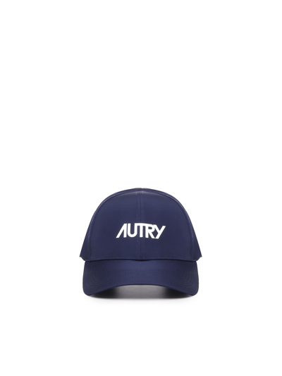 Autry Logo-print Baseball Cap In Blue
